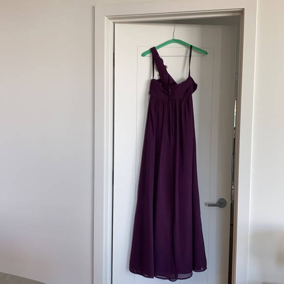 Purple evening gown 👗 - Picture 3 of 4